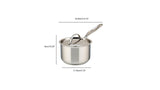 Meyer Confederation Stainless Steel 2L Saucepan with cover, Made in Canada