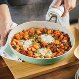 KitchenAid Hard Anodized Ceramic Fry Pan - 10"/25cm Pistachio