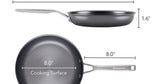 KitchenAid Nitro Carbon Steel 10"/25cm Skillet Gray