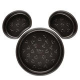 Disney Bake with Mickey: Non-Stick Mickey Head Cake Tins - 3 Piece