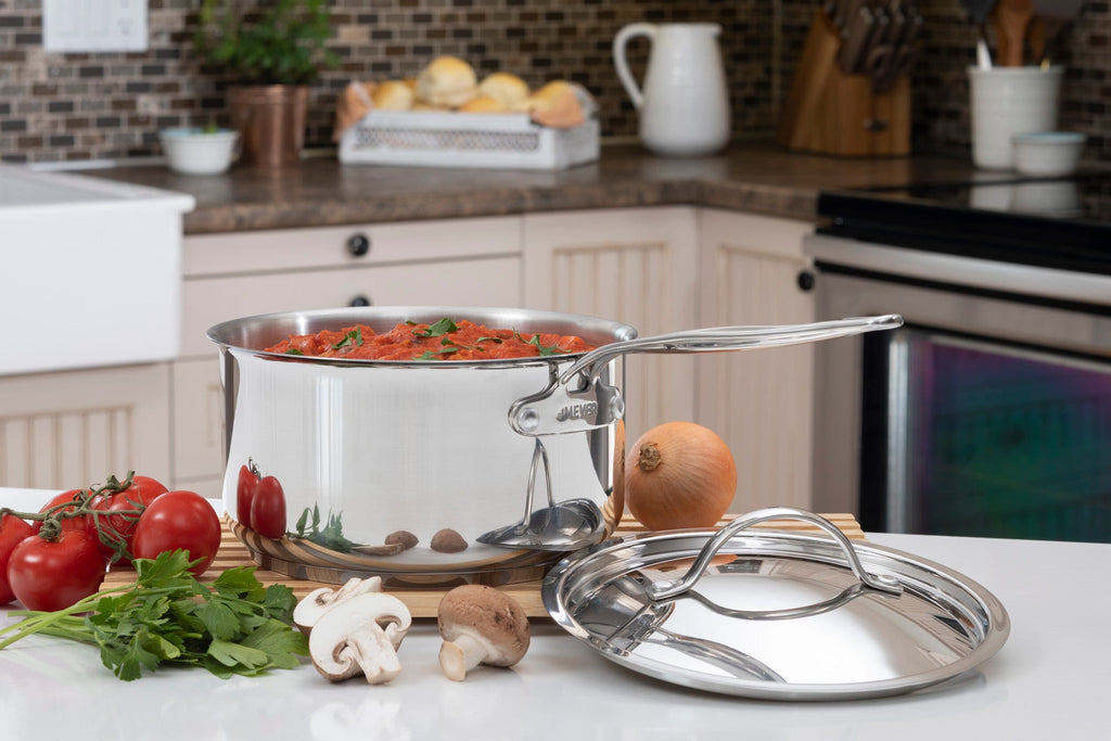FIERTE SOIGNE MD KIT-1639 6点セット Meyer Confederation Stainless Steel Cookware Set, 8-Piece, Made in