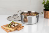 Meyer SuperSteel Tri-Ply Clad Stainless Steel 10-Piece, Made in Canada