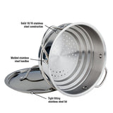 Meyer Classic Stainless Steel 2.7L Steamer