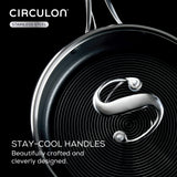 Circulon SteelShield S-Series Stainless Steel Nonstick Pots and Pans Cookware Set with Bonus Utensil, 10-Piece, Silver