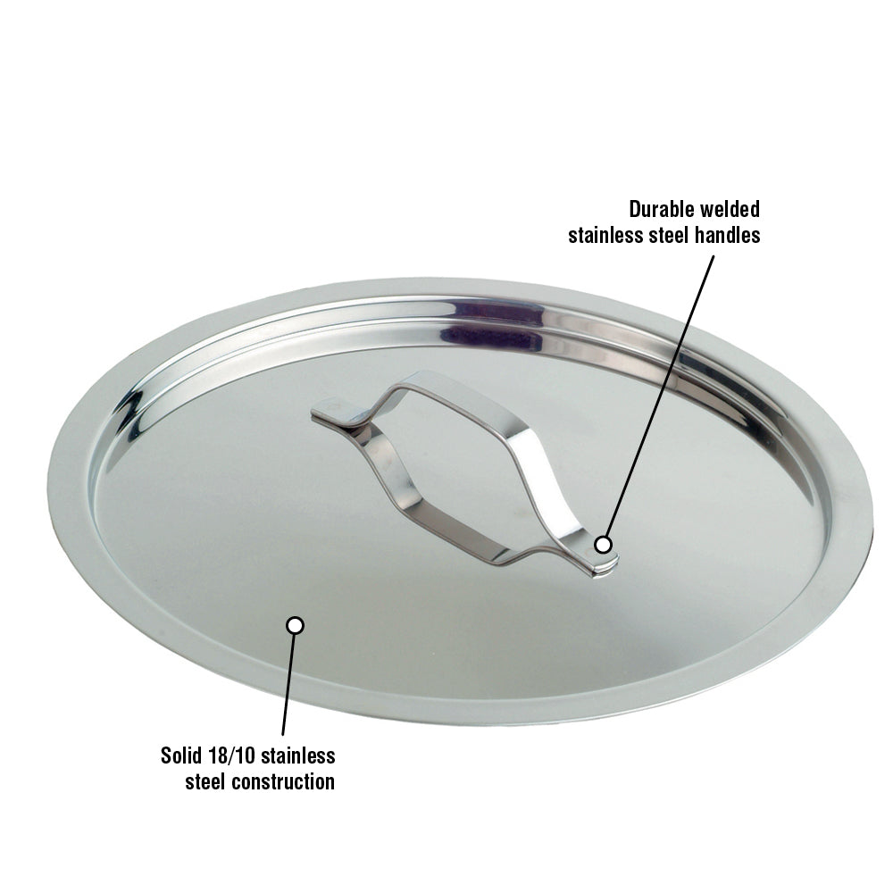18cm Meyer Classic Stainless Steel Cover Lid – Meyer Canada
