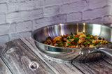 Meyer Accolade Stainless Steel 24cm/9.5" Frying Pan, Skillet, Made in Canada