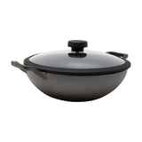 Meyer Cast Iron 26cm/3L Kadai with lid