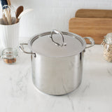 Meyer Accolade Stainless Steel 9L Stock Pot with cover, Made in Canada
