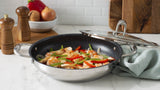 Meyer Accolade Stainless Steel 28cm/11" Everyday Pan Non Stick Skillet with cover, Made in Canada