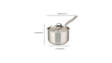 Meyer Confederation Stainless Steel 3L Saucepan with cover, Made in Canada