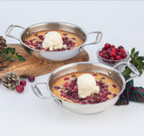 2pc Meyer Confederation Au Gratins, Made in Canada 8"/20cm