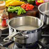 Professional Clad Stainless Steel Saucepans