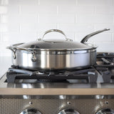 Professional Clad Stainless Steel Sauté Pans