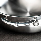 Professional Clad Stainless Steel Essential Pan, 5-Quart