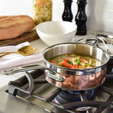 Induction Copper Saucepans