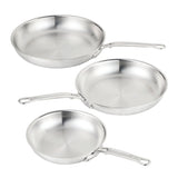 ProBond Luxe 3pc Skillet Set: (8.5”, 11", and 12.5" skillets)