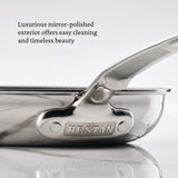 Hestan ProBond® Luxe 10-Piece Professional Clad Stainless Steel Cookware Set
