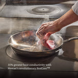 Hestan ProBond® Luxe 10-Piece Professional Clad Stainless Steel Cookware Set