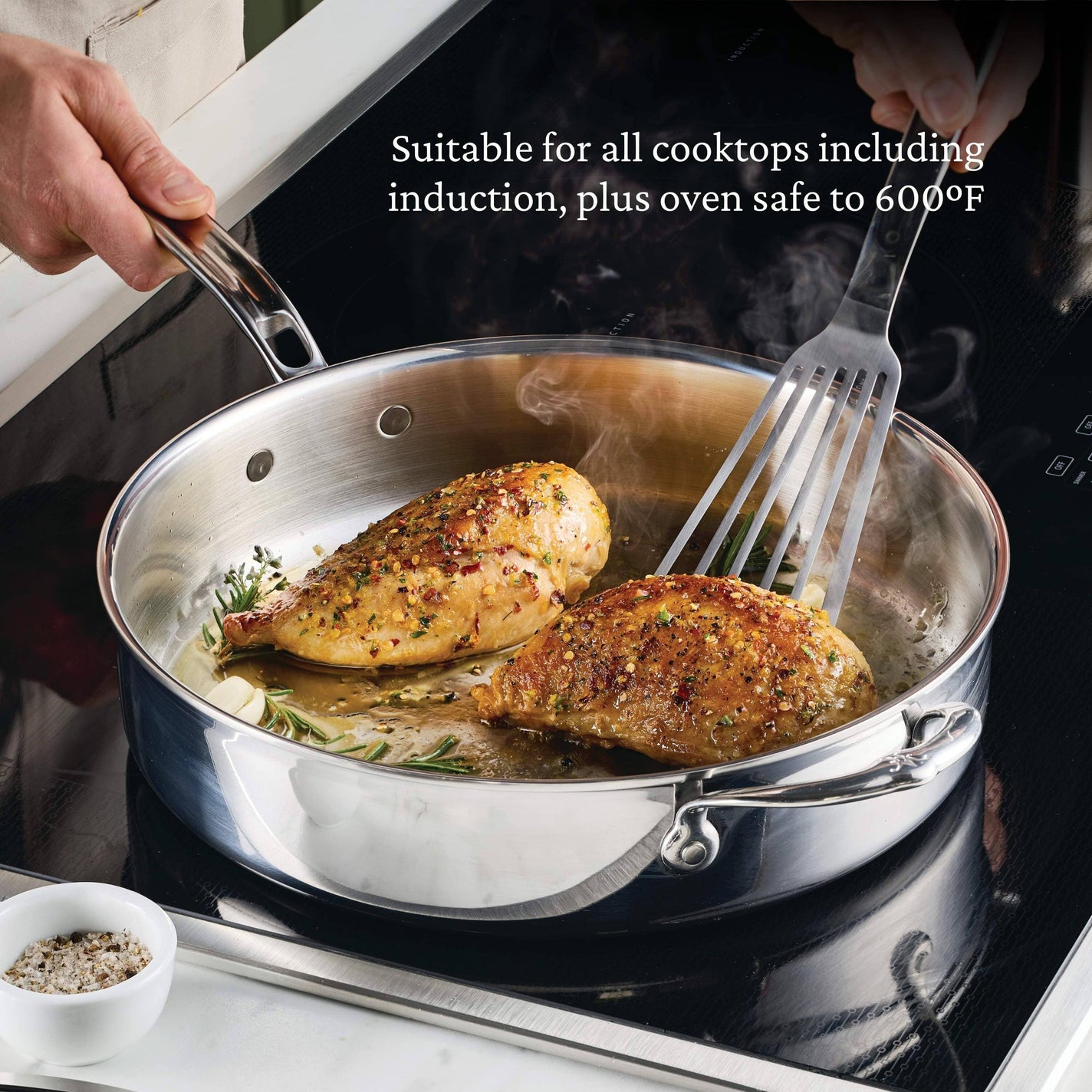 Hestan ProBond® Luxe 10-Piece Professional Clad Stainless Steel
