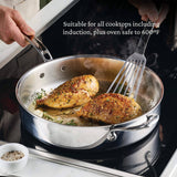 Hestan ProBond® Luxe 10-Piece Professional Clad Stainless Steel Cookware Set
