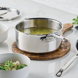 Hestan ProBond® Luxe 4QT/22CM Covered Saute Pan with helper handle