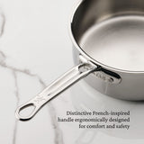 Hestan ProBond® Luxe 4QT/22CM Covered Saute Pan with helper handle