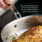Hestan ProBond® Luxe 3.5QT/26CM Covered Saute Pan with helper handle