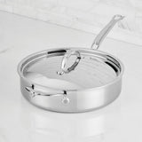 Hestan ProBond® Luxe 3.5QT/26CM Covered Saute Pan with helper handle