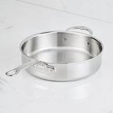 Hestan ProBond® Luxe 3.5QT/26CM Covered Saute Pan with helper handle