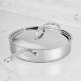 ProBond® Luxe 5QT/30CM Covered Saute Pan with helper handle