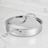 Hestan ProBond® Luxe 5QT/30CM Covered Saute Pan with helper handle