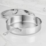 Hestan ProBond® Luxe 5QT/30CM Covered Saute Pan with helper handle