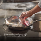 Hestan ProBond® Luxe 11" Professional Clad Stainless Steel Skillet