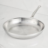 ProBond® Luxe 12.5" Professional Clad Stainless Steel Skillet
