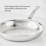 Hestan ProBond® Luxe 12.5" Professional Clad Stainless Steel Skillet