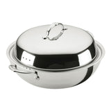 ProBond® Luxe 14" Professional Clad Stainless Steel Wok with Dome Lid