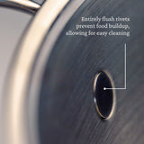 ProBond® Luxe 14" Professional Clad Stainless Steel Wok with Dome Lid