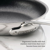 Hestan ProBond® Luxe 8.5" Professional Clad Stainless Steel Skillet with TITUM Nonstick