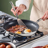 ProBond® Luxe 12.5" Professional Clad Stainless Steel Skillet with TITUM Nonstick