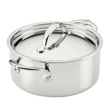 Hestan ProBond® Luxe 4-Quart Polished Professional Clad Stainless Steel Soup Pot with Lid