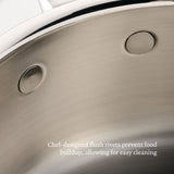 Hestan ProBond® Luxe 4-Quart Polished Professional Clad Stainless Steel Soup Pot with Lid