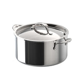 Hestan ProBond® Luxe 6-Quart Polished Professional Clad Stainless Steel Stock Pot with Lid
