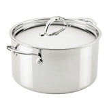Hestan ProBond® Luxe 12-Quart Polished Professional Clad Stainless Steel Stock Pot with Lid