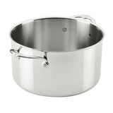 Hestan ProBond® Luxe 12-Quart Polished Professional Clad Stainless Steel Stock Pot with Lid