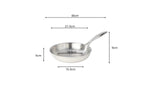 Meyer SuperSteel Tri-Ply Clad Stainless Steel 20cm/8" Fry Pan, Skillet, Made in Canada