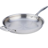 Meyer SuperSteel Tri-Ply Clad Stainless Steel 32cm/12.5" Fry Pan, Skillet, Made in Canada