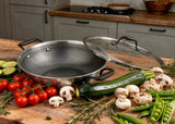 Meyer HybridClad Stainless Steel 32cm Wok with cover, Made in Canada