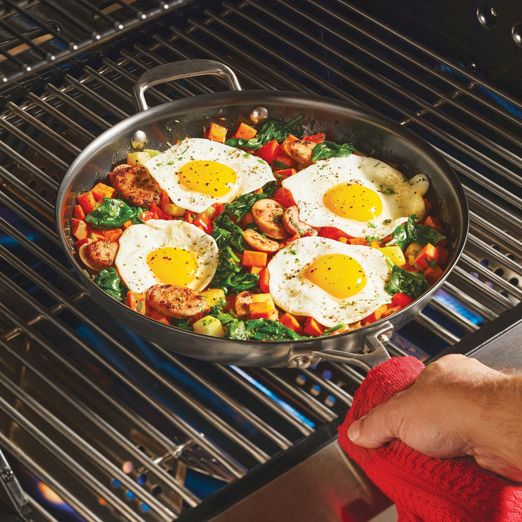 Kitchenaid nitro carbon steel 12 30cm skillet gray meyer canada
