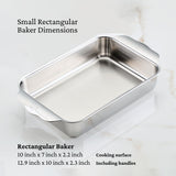 Hestan Provisions 10" x 7" Stainless Steel Baker Pan
