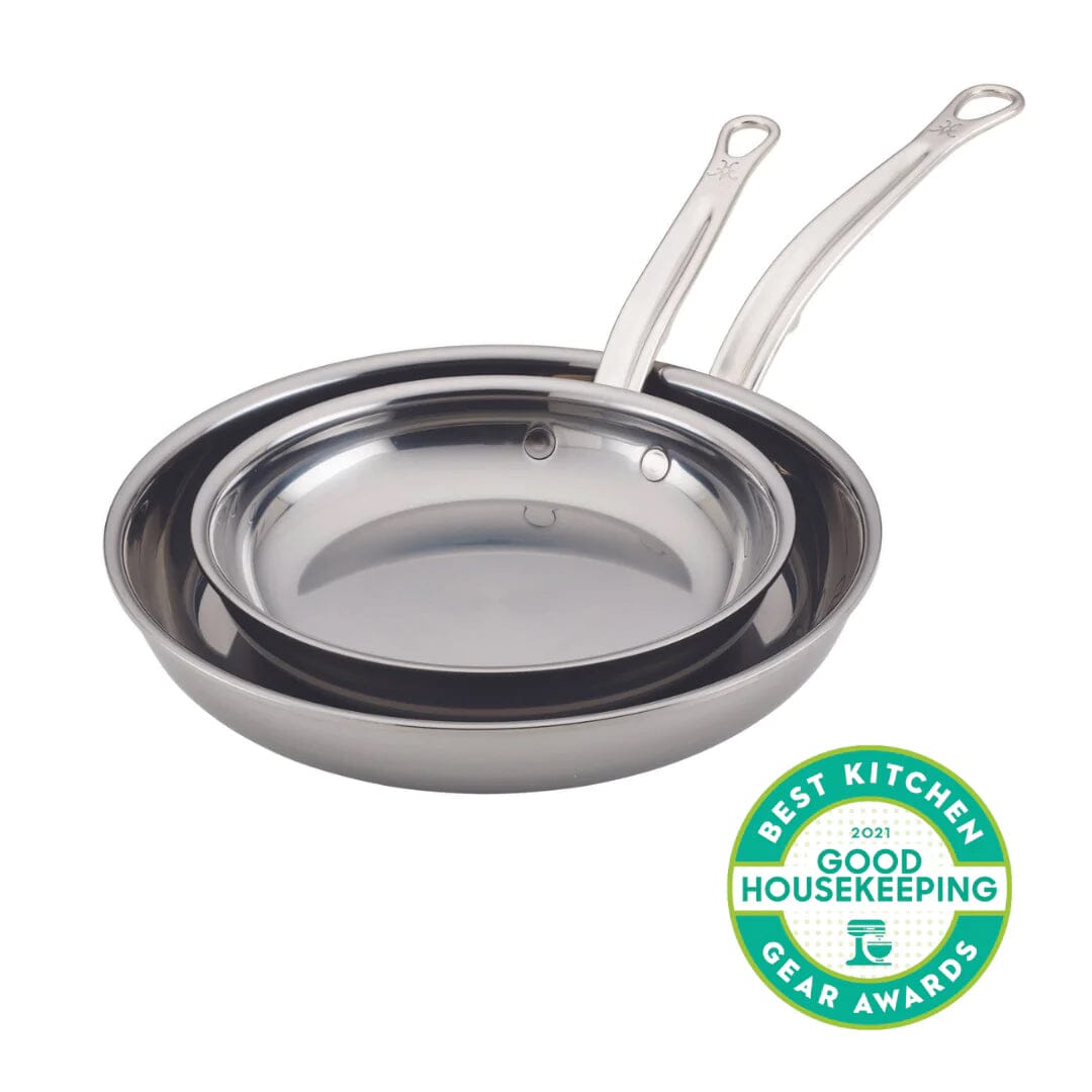 Hestan Nanobond 2-Piece Titanium Skillet Set 8.5